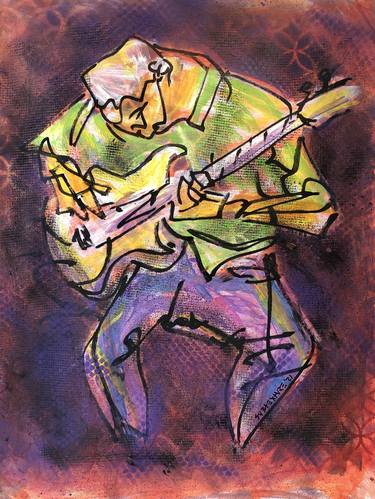 Original Expressionism Music Paintings by Chris Smith