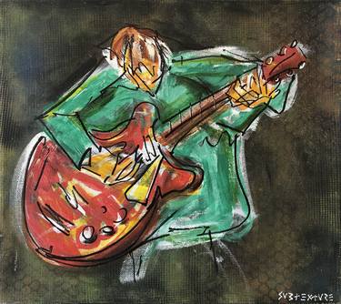 Print of Expressionism Music Paintings by Chris Smith
