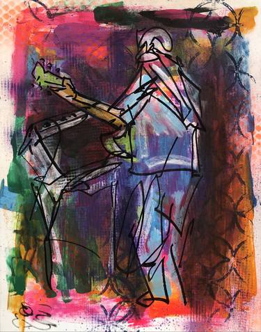 Print of Music Paintings by Chris Smith