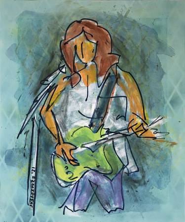 Print of Figurative Music Paintings by Chris Smith