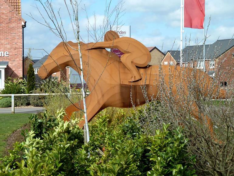 Original Other Nature Sculpture by Stevetomlinson Publicart