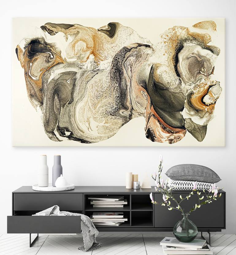 Original Conceptual Abstract Painting by Fintan Whelan