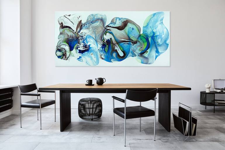 Original Abstract Painting by FINTAN WHELAN