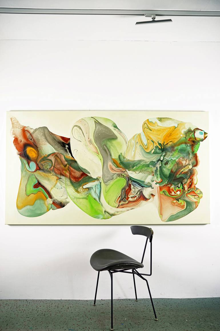 Original Conceptual Abstract Painting by Fintan Whelan