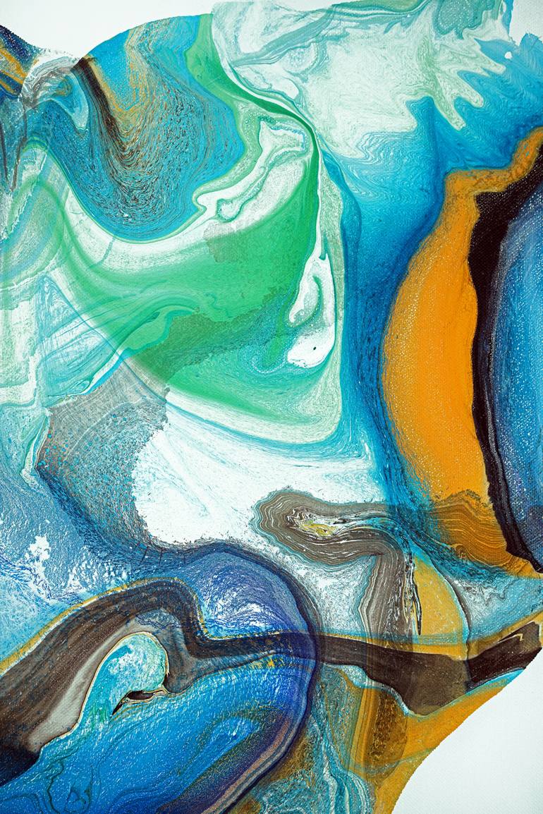 Original Conceptual Abstract Painting by Fintan Whelan