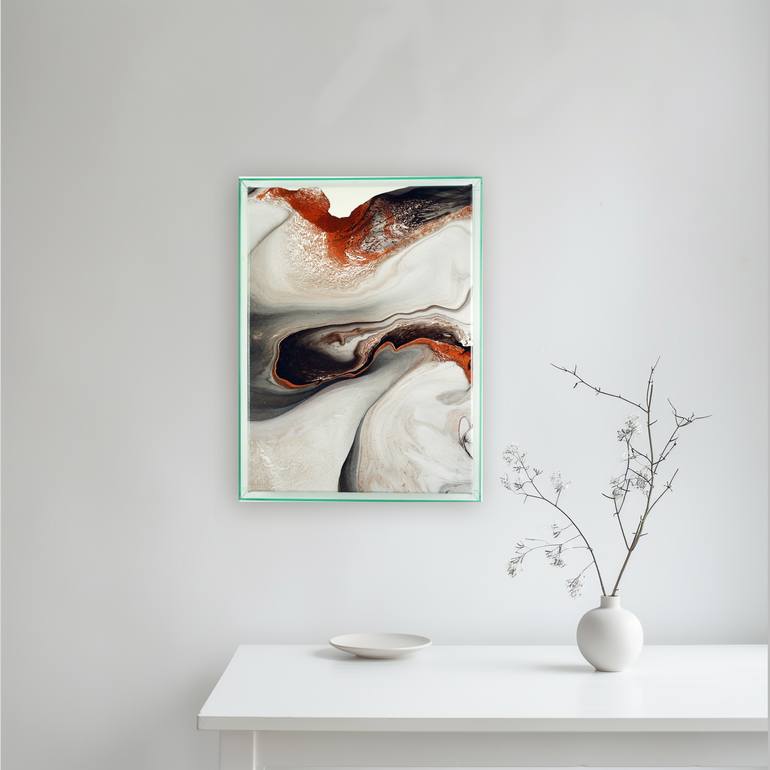 Original Conceptual Abstract Painting by Fintan Whelan