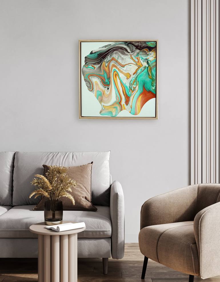 Original Conceptual Abstract Painting by Fintan Whelan