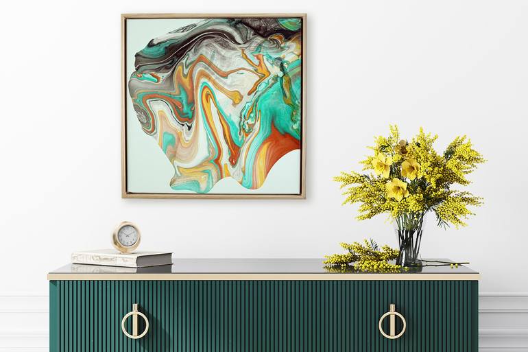 Original Conceptual Abstract Painting by Fintan Whelan