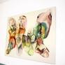 Artwork from an angle