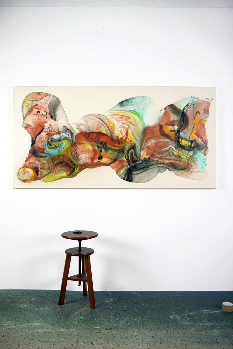 Original Conceptual Abstract Painting by Fintan Whelan