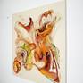 Artwork from an angle
