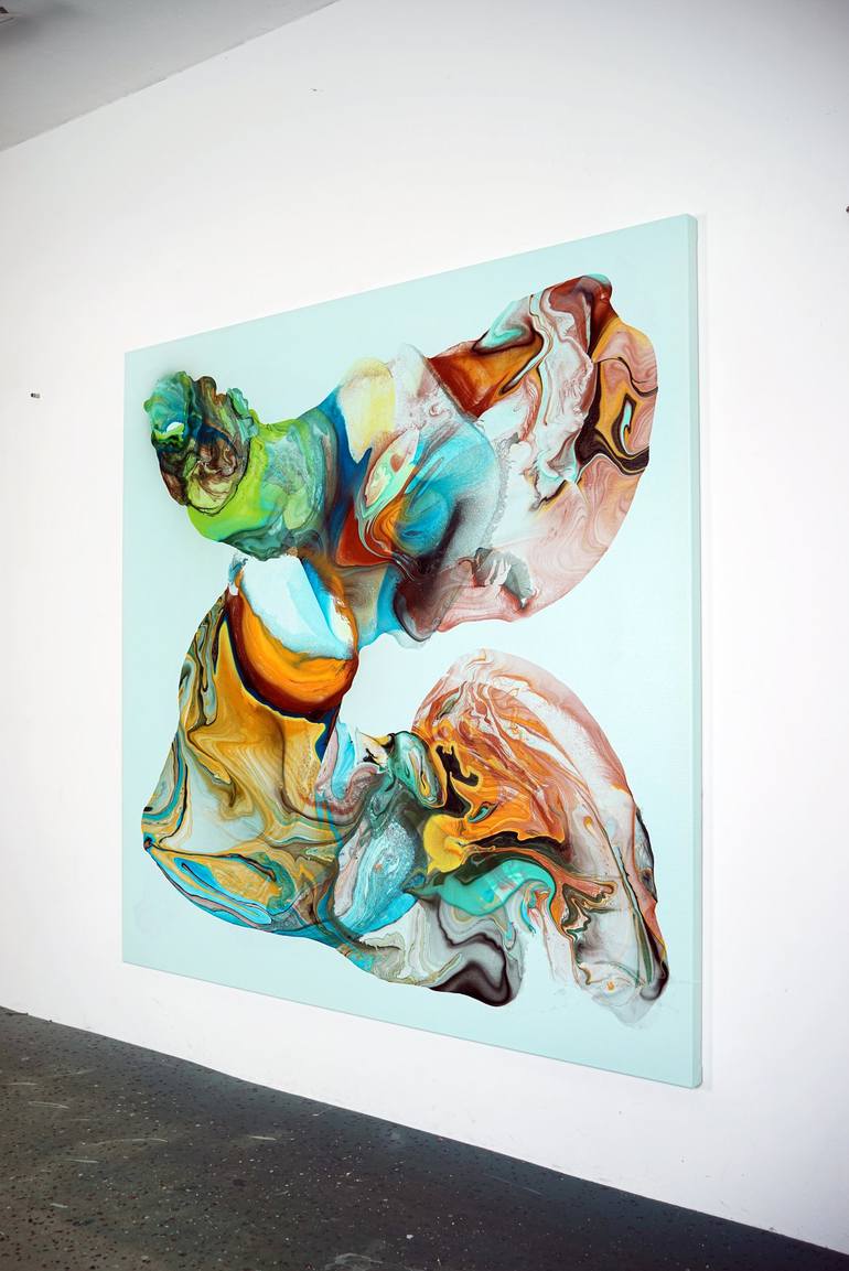 Original Abstract Expressionism Abstract Painting by Fintan Whelan