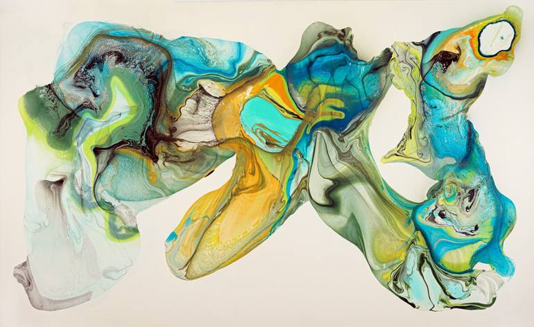 Original Abstract Expressionism Abstract Painting by Fintan Whelan