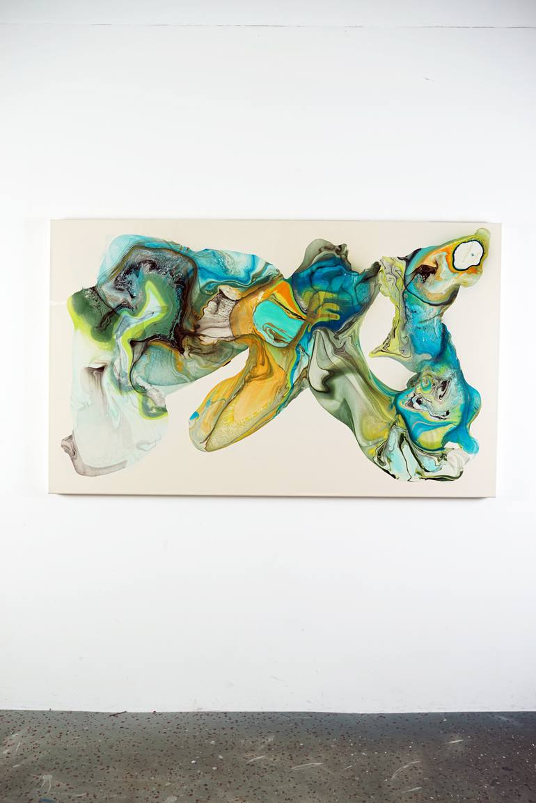 Original Abstract Expressionism Abstract Painting by Fintan Whelan