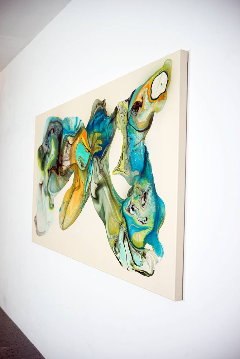 Original Abstract Expressionism Abstract Painting by Fintan Whelan