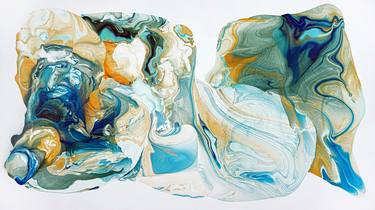 Original Abstract Expressionism Abstract Paintings by Fintan Whelan