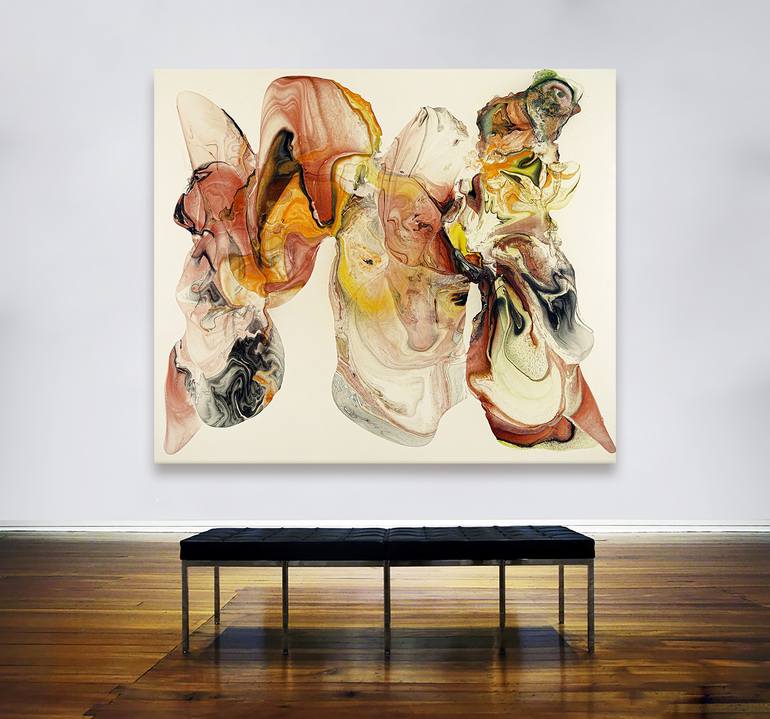 Original Abstract Expressionism Abstract Painting by Fintan Whelan