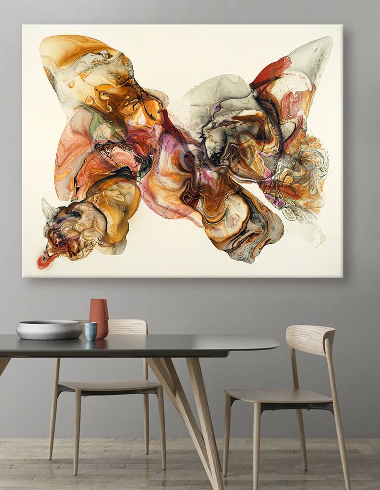 Original Abstract Expressionism Abstract Painting by Fintan Whelan