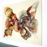 Artwork from an angle