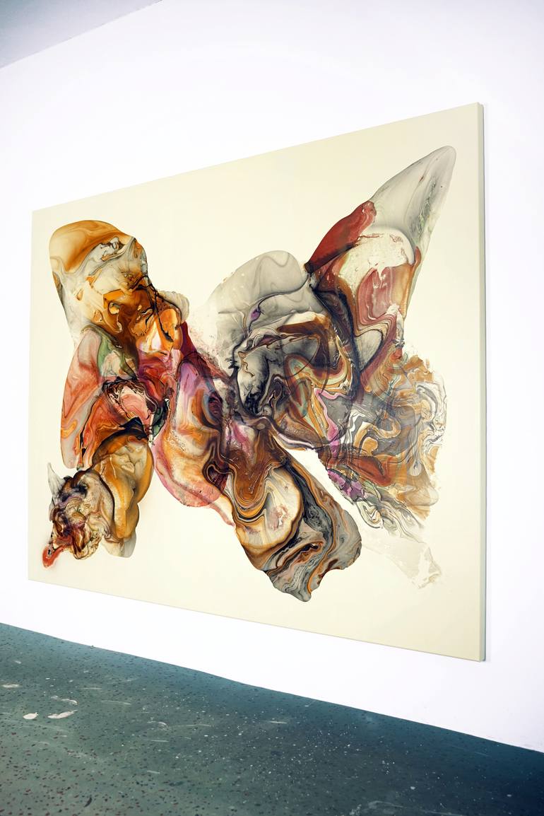 Original Abstract Expressionism Abstract Painting by Fintan Whelan