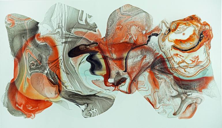 Original Abstract Expressionism Abstract Painting by Fintan Whelan