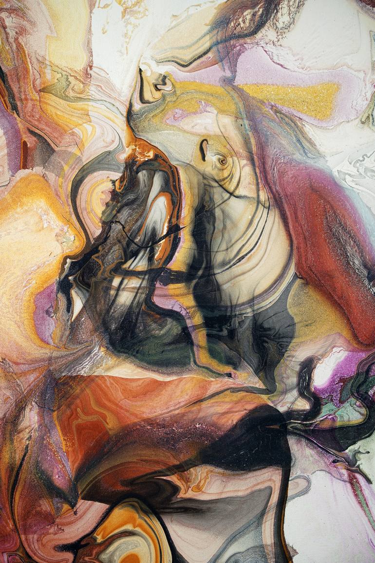 Original Abstract Expressionism Abstract Painting by Fintan Whelan