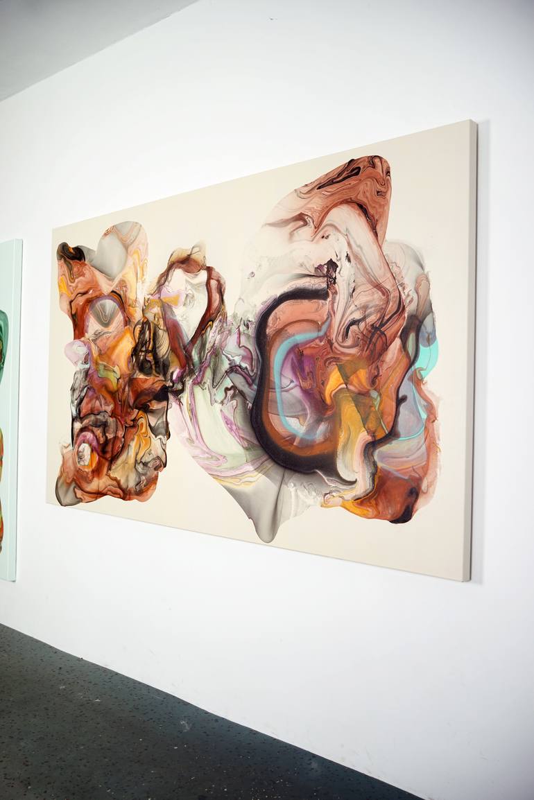 Original Abstract Expressionism Abstract Painting by Fintan Whelan