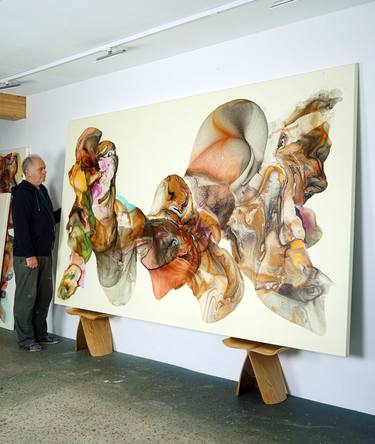 Original Abstract Expressionism Abstract Paintings by Fintan Whelan