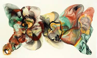 Original Abstract Expressionism Abstract Paintings by Fintan Whelan