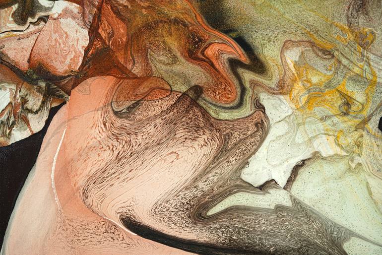 Original Abstract Expressionism Abstract Painting by Fintan Whelan