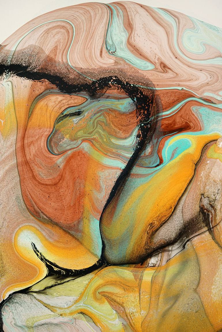 Original Abstract Expressionism Abstract Painting by Fintan Whelan