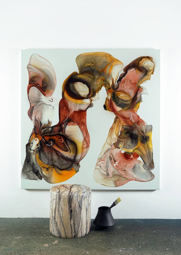 Original Abstract Expressionism Abstract Painting by Fintan Whelan