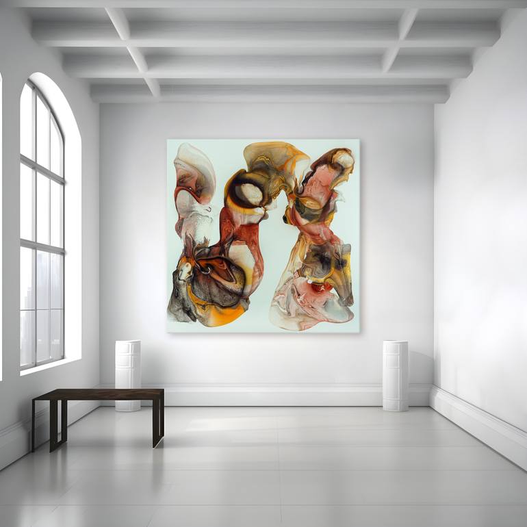 Original Abstract Expressionism Abstract Painting by Fintan Whelan