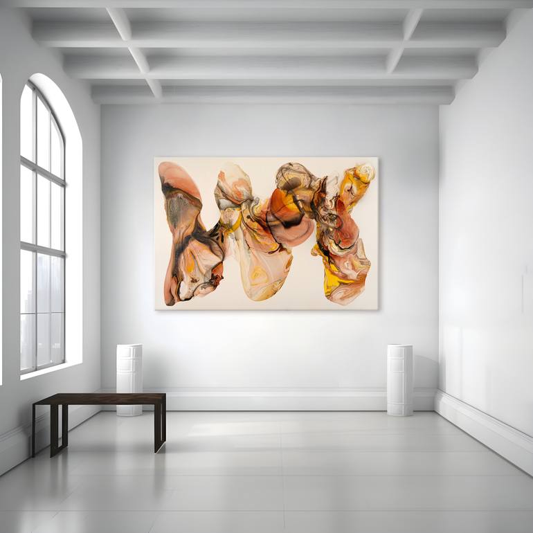 Original Abstract Expressionism Abstract Painting by Fintan Whelan