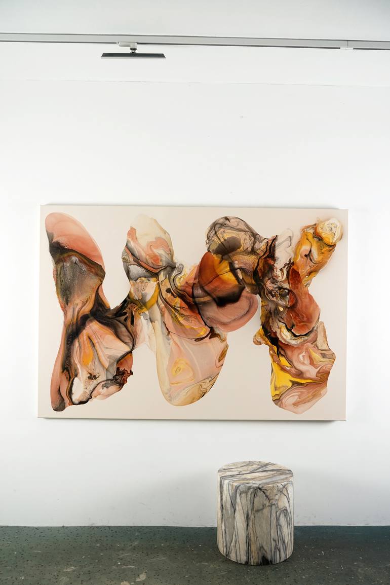 Original Abstract Expressionism Abstract Painting by Fintan Whelan