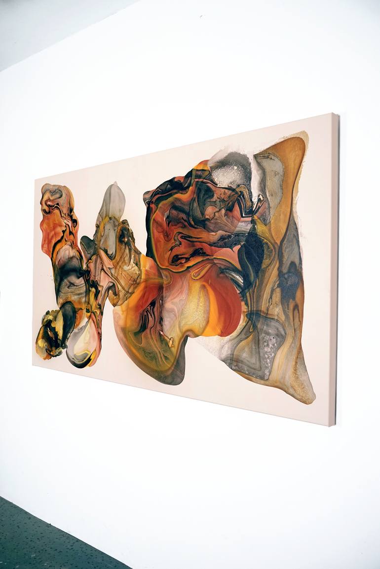 Original Abstract Expressionism Abstract Painting by Fintan Whelan