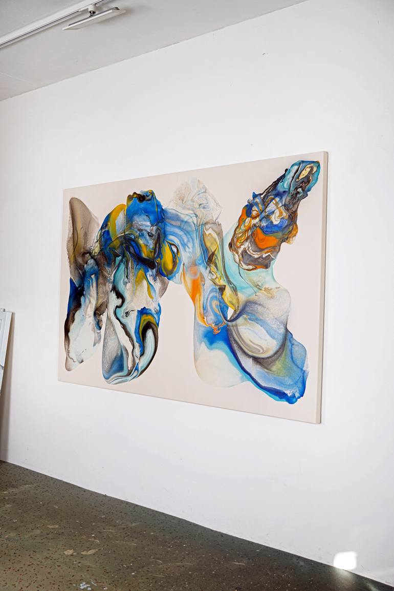 Original Abstract Expressionism Abstract Painting by Fintan Whelan