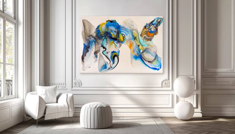 Original Abstract Expressionism Abstract Painting by Fintan Whelan