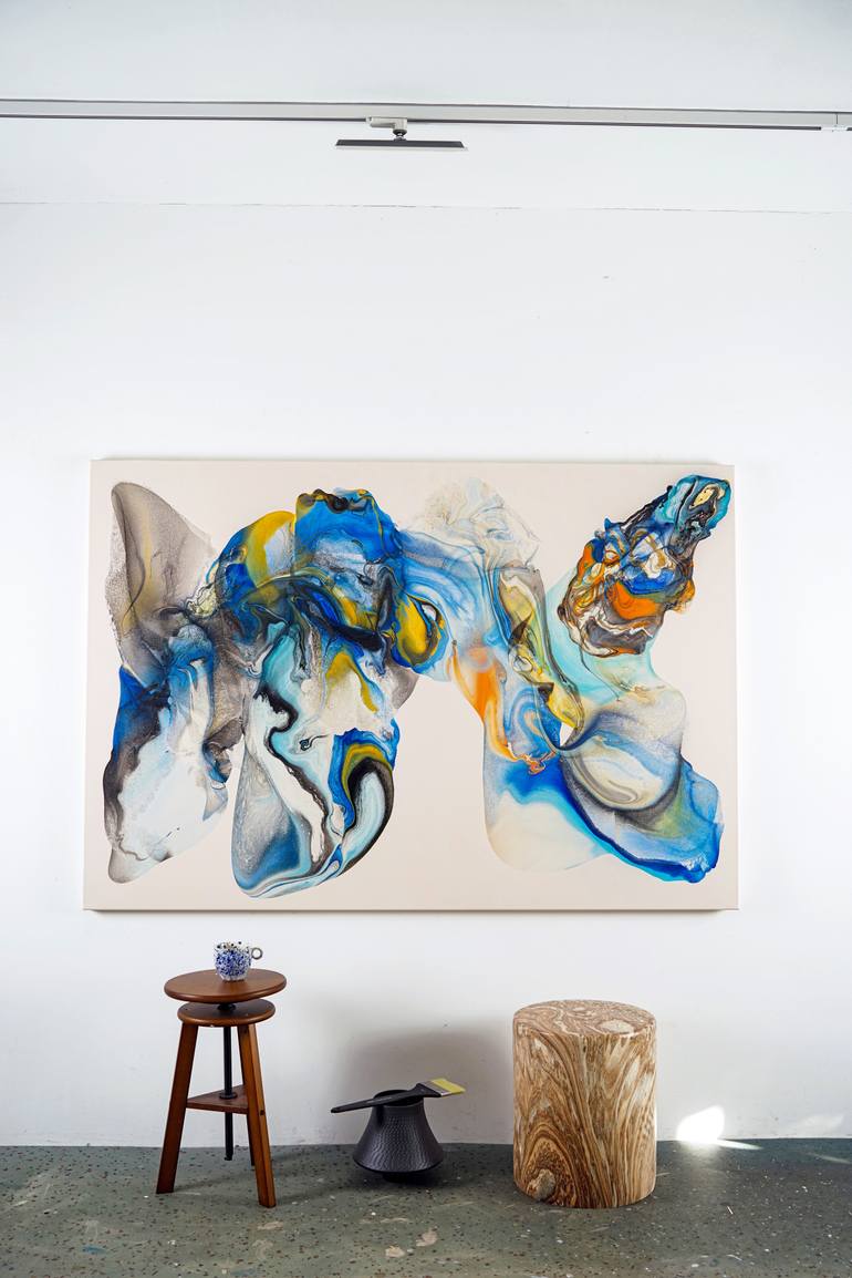 Original Abstract Expressionism Abstract Painting by Fintan Whelan