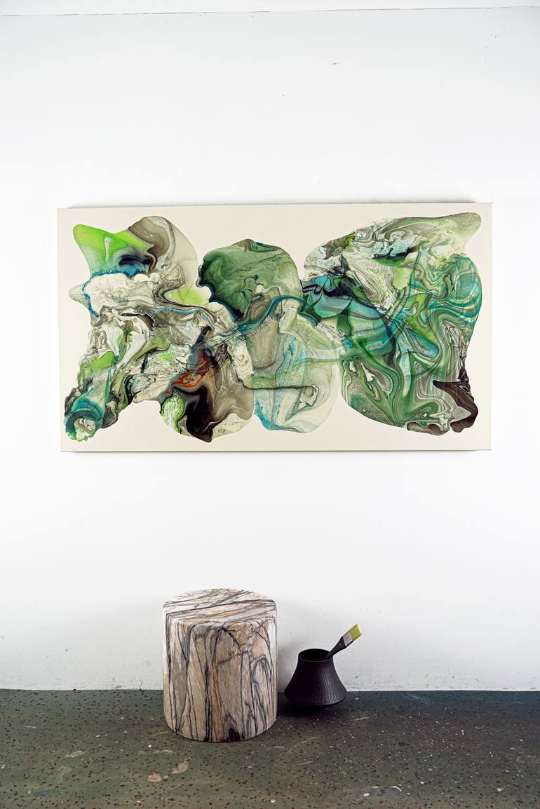 Original Abstract Expressionism Abstract Painting by Fintan Whelan