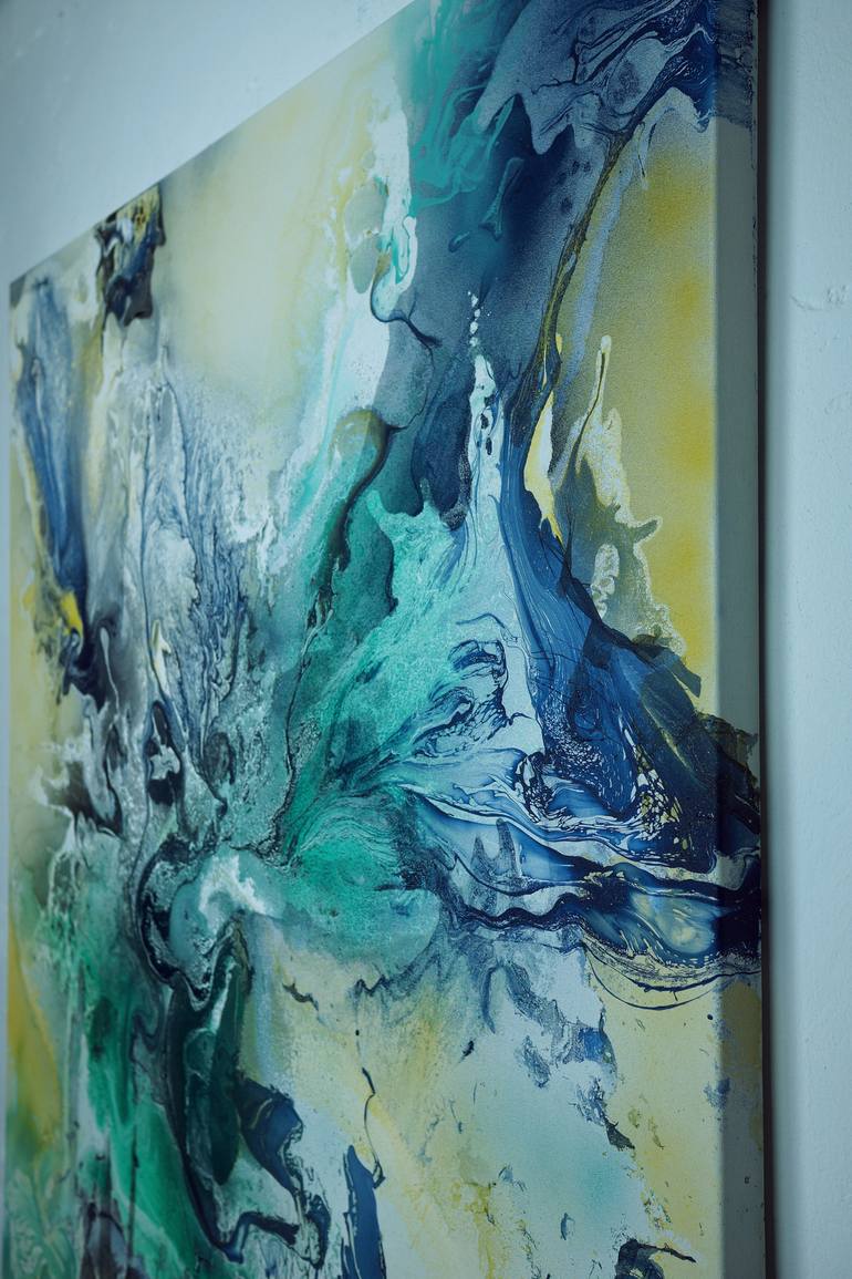 Original Abstract Painting by FINTAN WHELAN