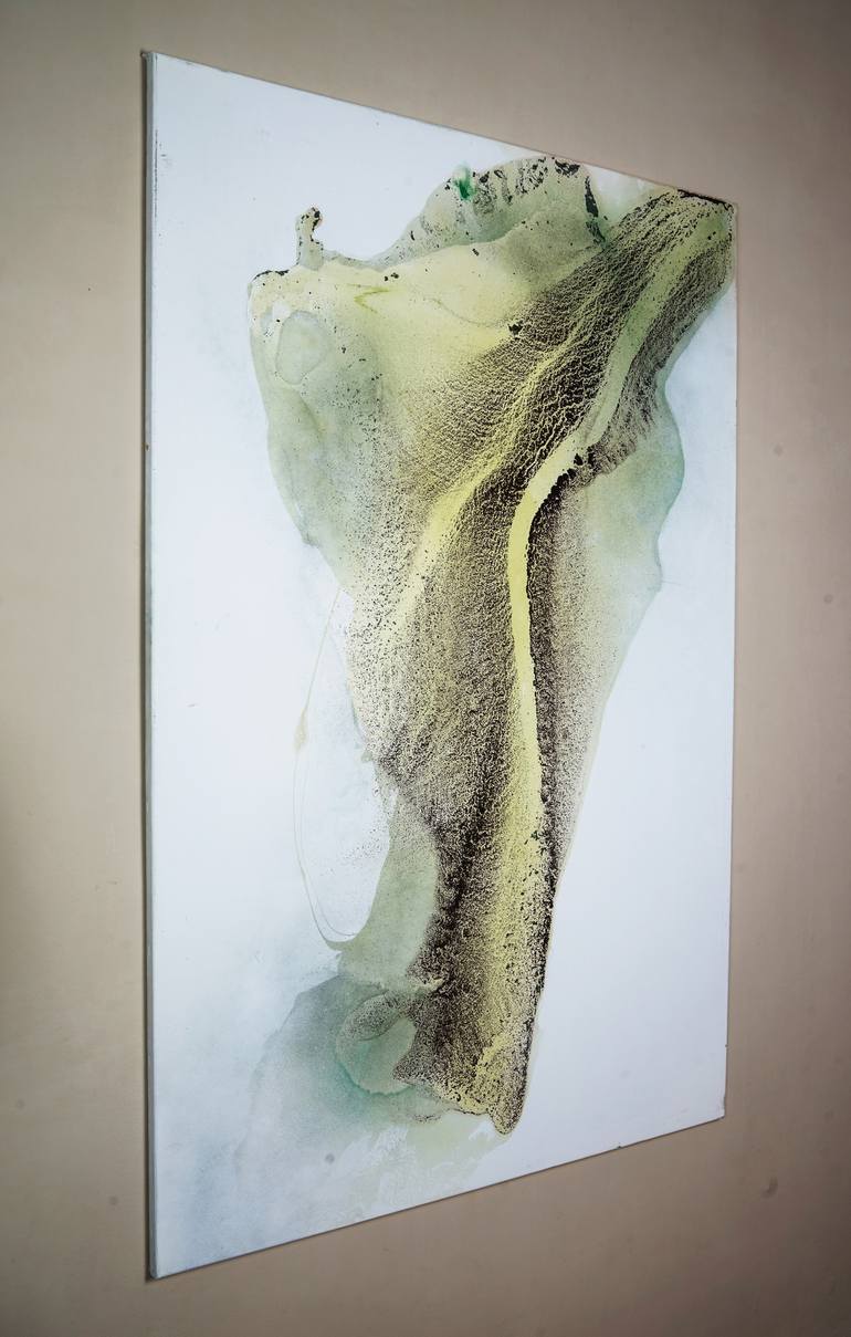 Original Fine Art Abstract Painting by FINTAN WHELAN