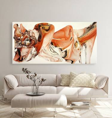 Original Fine Art Abstract Paintings by FINTAN WHELAN