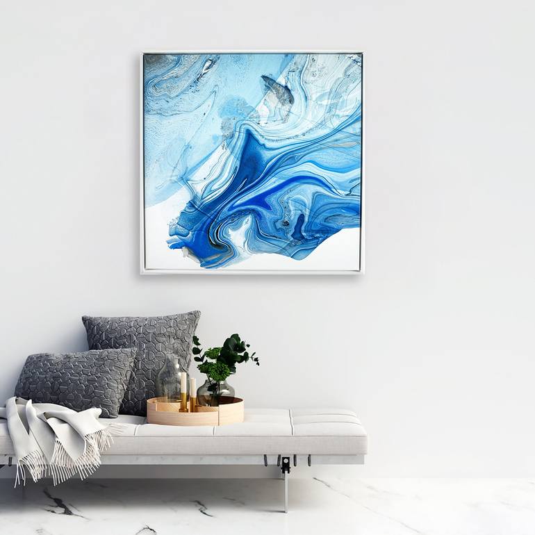 Original Fine Art Abstract Painting by Fintan Whelan