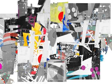 Original Abstract Collage by g- logical