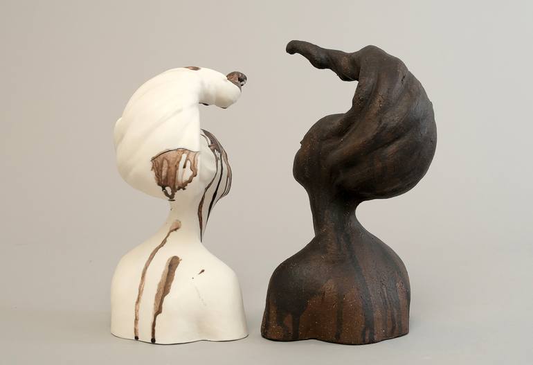 Original Women Sculpture by Beverly Morrison