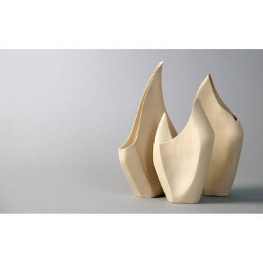 "Saisho" - In Deconstruction - Ceramic Sculpture thumb