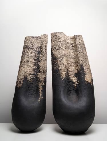 "The Coupling" - Large Ceramic Vessel thumb