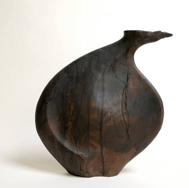 "The Seed" - Ceramic Sculptural Vessel - Decor thumb