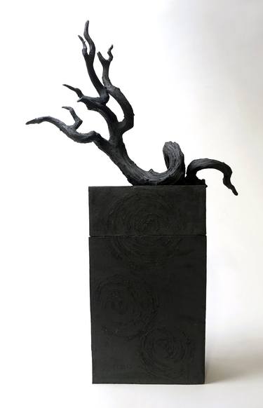 Original Abstract Expressionism Abstract Sculpture by Beverly Morrison